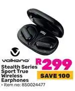 Game Volkano Stealth Series Sport True Wireless Earphones offer