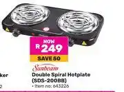 Game Sunbeam Double Spiral Hotplate SDS-200BB offer