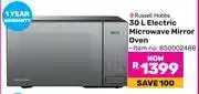 Game Russell Hobbs 30L Electric Microwave Mirror Oven offer