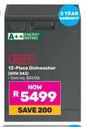 Game Defy 13 Place Dishwasher DDW 242 offer