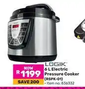 Game Logik 6L Electric Pressure Cooker RSPK-01 offer