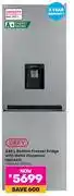 Game Defy 245L Bottom Freezer/Fridge With Water Dispenser DAC449 offer