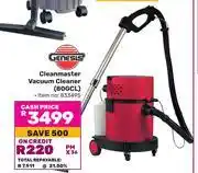 Game Genesis Clean Master Vacuum Cleaner 80GCL offer