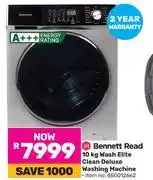 Game Bennett Read 10Kg Wash Elite Clean Deluxe Washing Machine offer