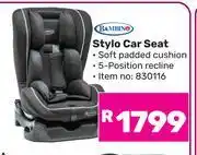 Game Bambino Stylo Car Seat offer