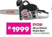 Game Ryobi 45cc Petrol Chain Saw offer