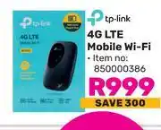 Game Tp-Link 4G LTE Mobile Wi-Fi offer