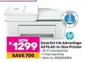 Game HP Desk Jet Ink Advantage 4276 All-In-One Printer offer