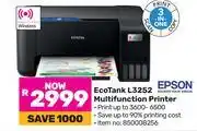 Game Epson EcoTank L3252 Multifunction Printer offer