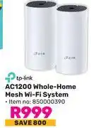 Game Tp-Link AC1200 Whole-Home Mesh Wi-Fi System offer