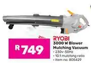 Game Ryobi 3000W Blower Mulching Vacuum offer