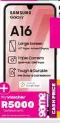 Game Samsung Galaxy A16 Smartphone-On Red Flexi 160 offer