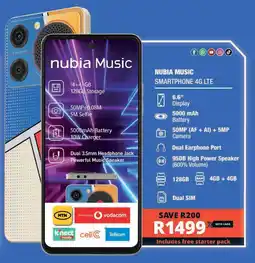 Checkers Hyper Nubia Music offer