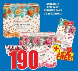 Boxer Liquors Annabelle petillant assorted cans offer