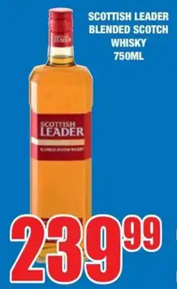 Boxer Liquors Scottish leader blended scotch whisky offer