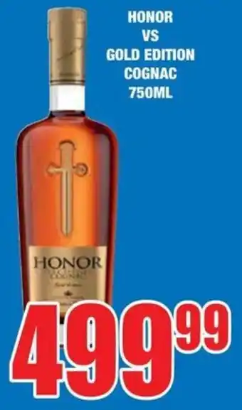 Boxer Liquors Honor vs gold edition cognac offer