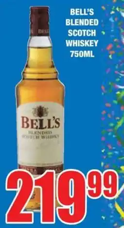 Boxer Liquors Bell's blended scotch whiskey offer