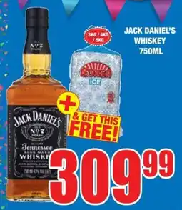 Boxer Liquors Jack daniel's whiskey offer