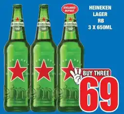 Boxer Liquors Heineken lager rb offer