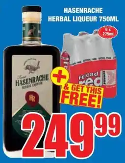 Boxer Liquors Hasenrache herbal liqueur offer