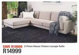 House & Home Nexus Chaise Lounge Suite offer