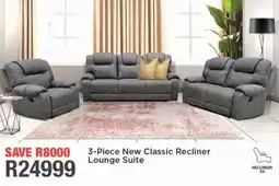 House & Home New Classic Recliner Lounge Suite offer