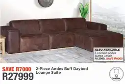 House & Home Andes Buff Daybed Lounge Suite offer