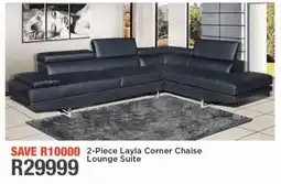 House & Home Layla Corner Chaise Lounge Suite offer