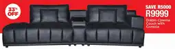 House & Home Diablo Cinema Couch with Console offer