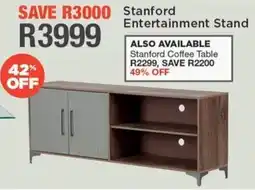 House & Home Stanford Entertainment Stand offer