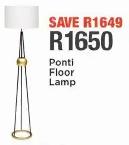 House & Home Ponti Floor Lamp offer