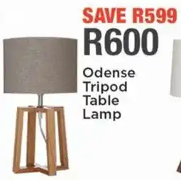 House & Home Odense Tripod Table Lamp offer