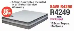 House & Home Rest Assured Topaz Mattress offer