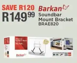House & Home Barkan Soundbar Mount Bracket offer