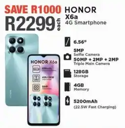 House & Home HONOR X6a offer