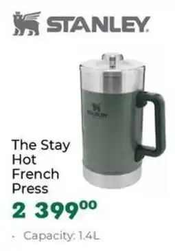 Outdoor Warehouse STANLEY The Stay Hot French Press offer