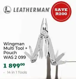Outdoor Warehouse Leatherman Wingman Multi Tool + Pouch offer