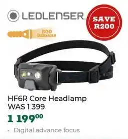 Outdoor Warehouse LEDLENSER HF6R Core Headlamp offer