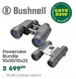 Outdoor Warehouse Bushnell Powerview Bundle offer