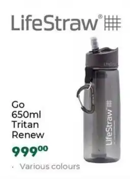 Outdoor Warehouse LifeStraw Go Tritan Renew offer