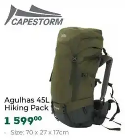 Outdoor Warehouse CAPESTORM Agulhas Hiking Pack offer
