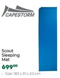 Outdoor Warehouse CAPESTORM Scout Sleeping Mat offer