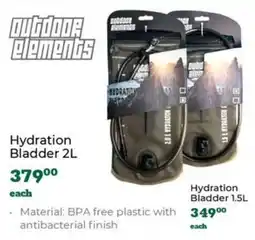 Outdoor Warehouse Outdoor Elements Hydration Bladder offer