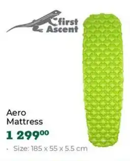 Outdoor Warehouse First Ascent Aero Mattress offer