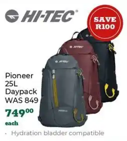 Outdoor Warehouse HI-TEC Pioneer Daypack offer