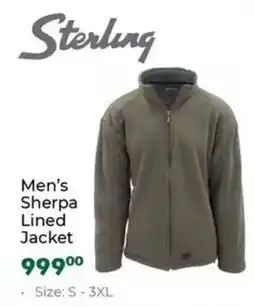 Outdoor Warehouse Sterling Men's Sherpa Lined Jacket offer