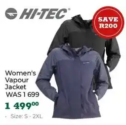 Outdoor Warehouse HI-TEC Women's Vapour Jacket offer
