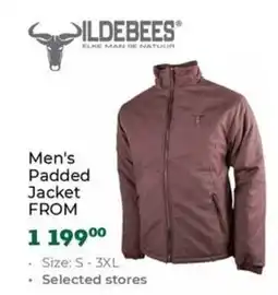 Outdoor Warehouse ILDEBEES Men's Padded Jacket offer