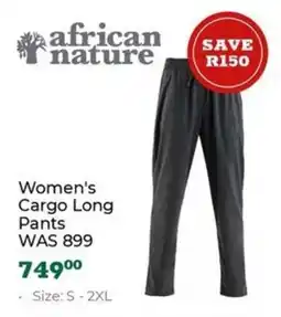 Outdoor Warehouse African Nature Women's Cargo Long Pants offer