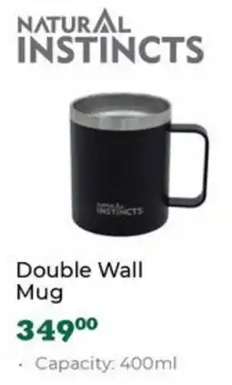 Outdoor Warehouse Natural Instincts Double Wall Mug offer